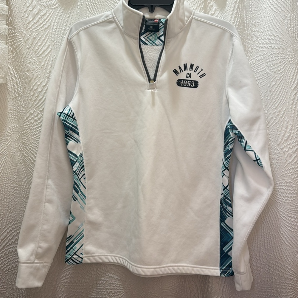 Outfitter Trading Co Performance Fleece Half Zip Women Size Large Mammoth